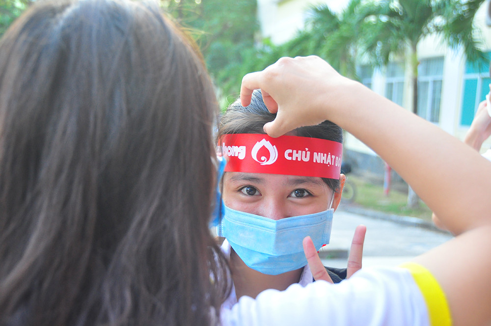 Tưng bừng Chủ nhật Đỏ tại trường đại học Trà Vinh ảnh 5