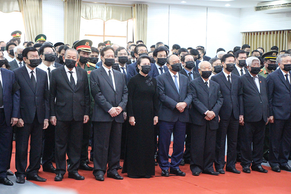 Lãnh đạo Đảng, Nhà nước viếng nguyên Phó Thủ tướng Trương Vĩnh Trọng ảnh 2