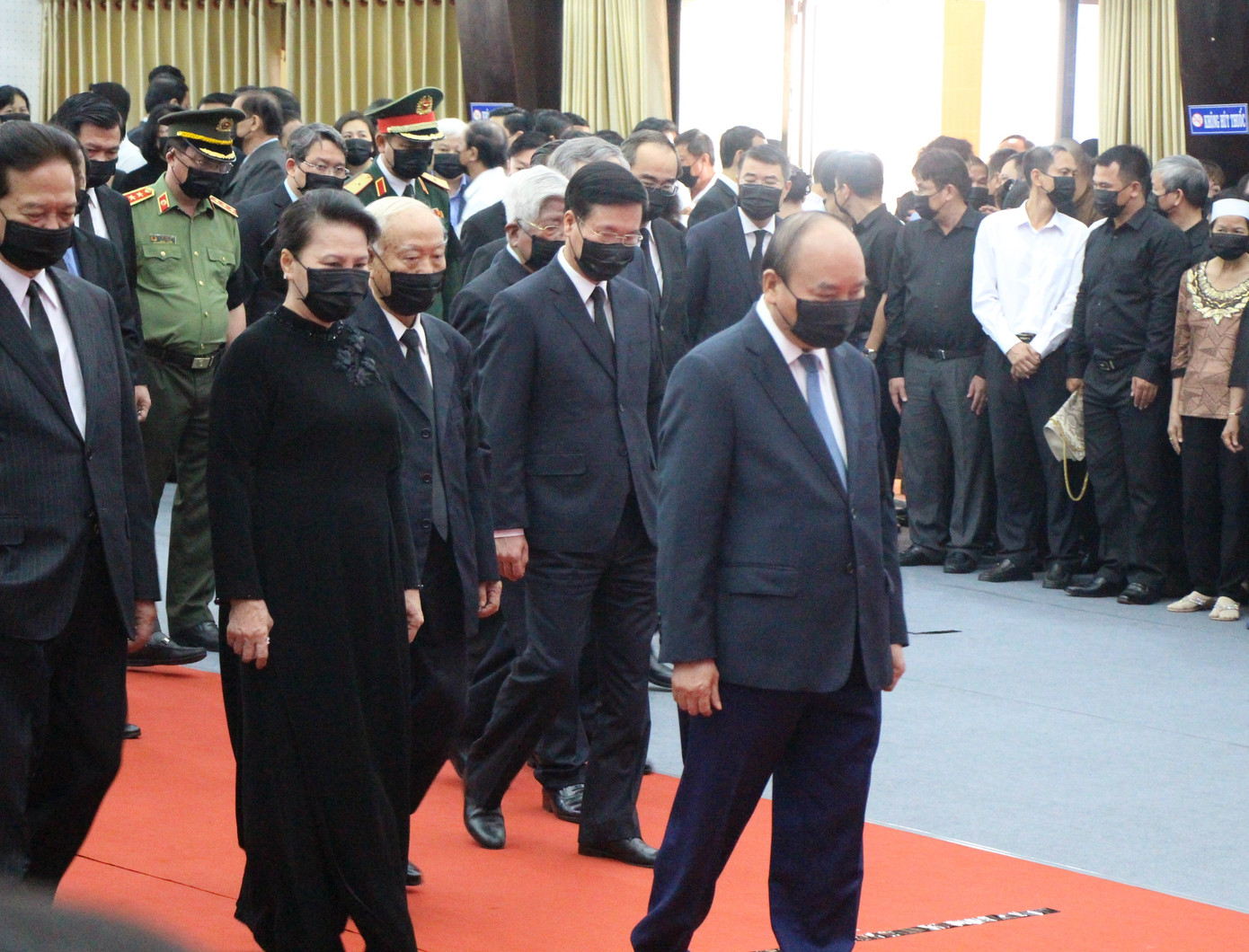 Xúc động dòng sổ tang tiễn biệt nguyên Phó Thủ tướng Trương Vĩnh Trọng ảnh 4