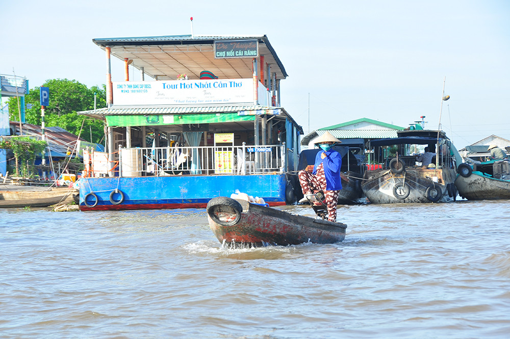 Chợ nổi Cái Răng nhộn nhịp sau giãn cách xã hội ảnh 18