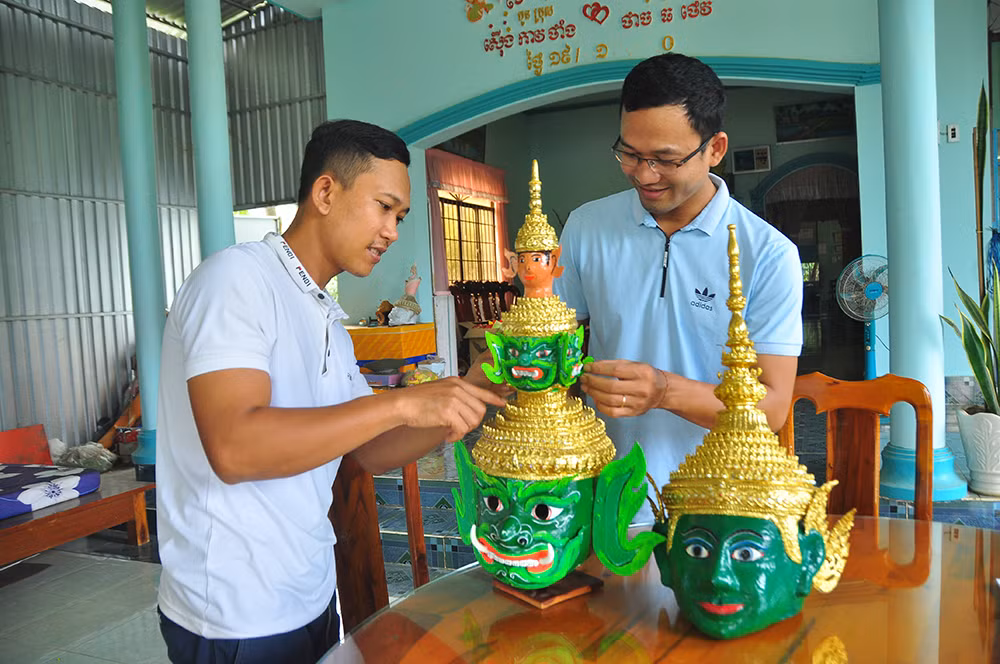 Nghệ nhân 9x dân tộc Khmer khát khao bảo tồn giá trị truyền thống ​ ảnh 10