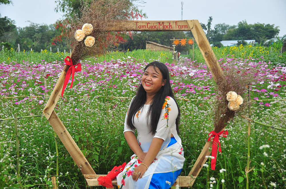  Vườn hoa thơ mộng đẹp 'hút hồn' bạn trẻ ở Cần Thơ ảnh 13