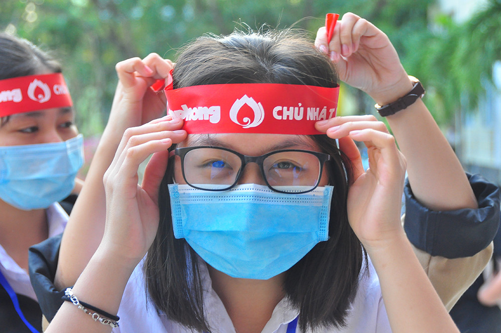 Tưng bừng Chủ nhật Đỏ tại trường đại học Trà Vinh ảnh 3