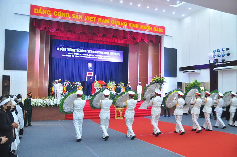 Lãnh đạo Đảng, Nhà nước viếng nguyên Phó Thủ tướng Trương Vĩnh Trọng ảnh 8
