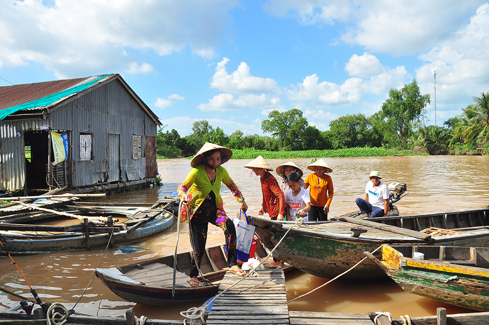 Lớp học đặc biệt ở cuối nguồn Mekong ảnh 3