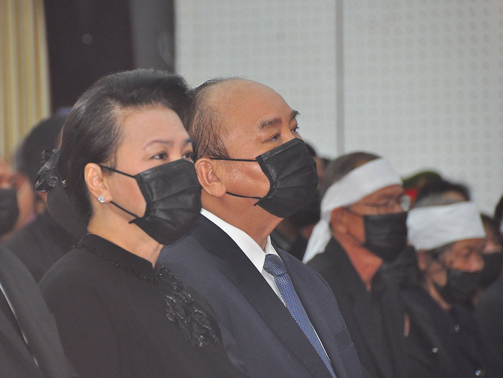 Thương tiếc tiễn đưa nguyên Phó thủ tướng Trương Vĩnh Trọng về nơi an nghỉ ảnh 6