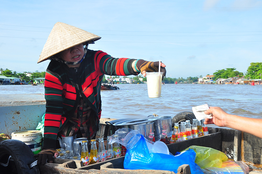 Chợ nổi Cái Răng nhộn nhịp sau giãn cách xã hội ảnh 9