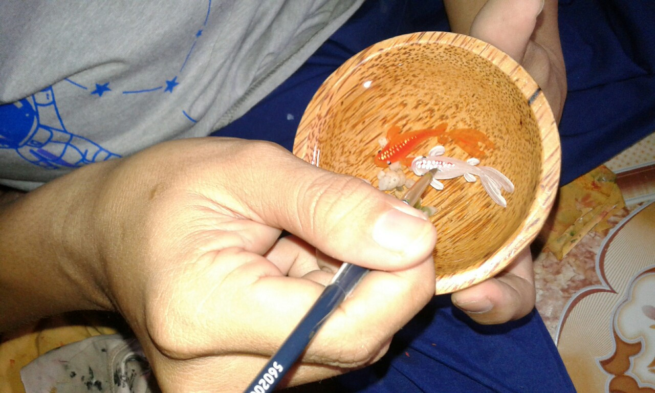 Mãn nhãn tranh 3D của thanh niên khuyết tật ở Cần Thơ ảnh 4