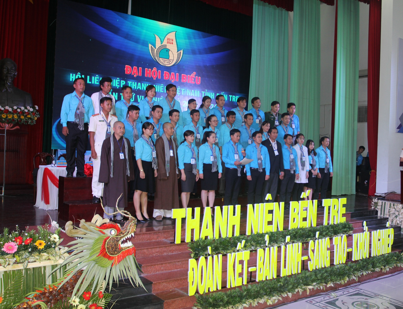 Anh Hà Quốc Cường tái đắc cử Chủ tịch Hội LHTN Việt Nam tỉnh Bến Tre ảnh 4