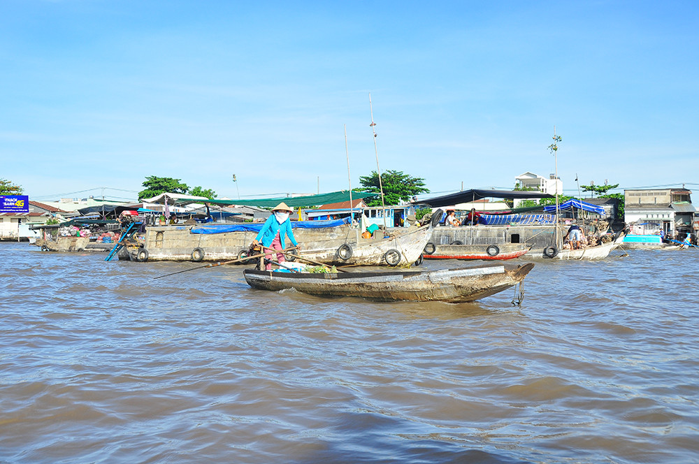 Chợ nổi Cái Răng nhộn nhịp sau giãn cách xã hội ảnh 8