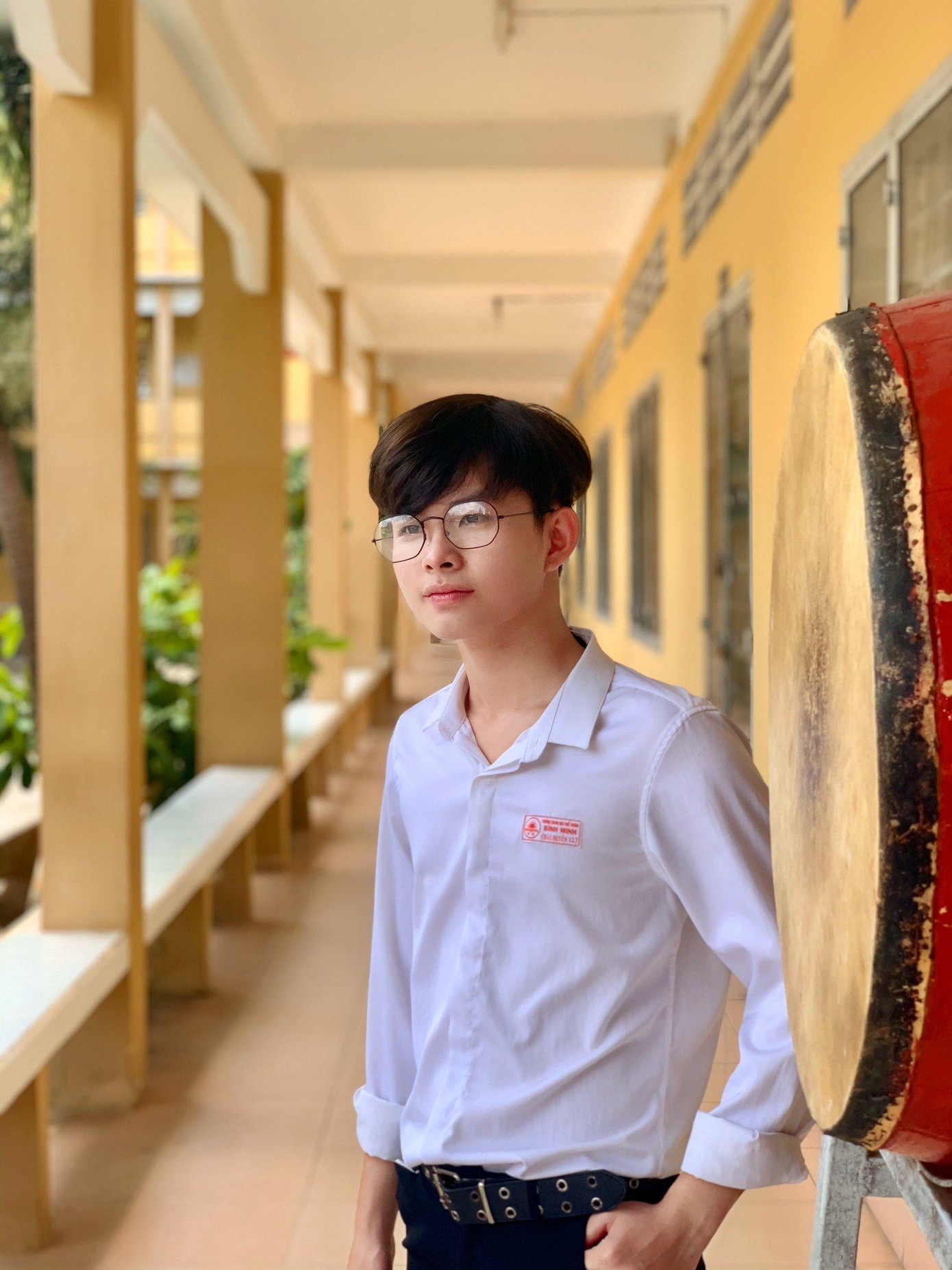 Hình ảnh dễ thương 'nét đẹp học trò' nhớ về một thời áo trắng ảnh 5