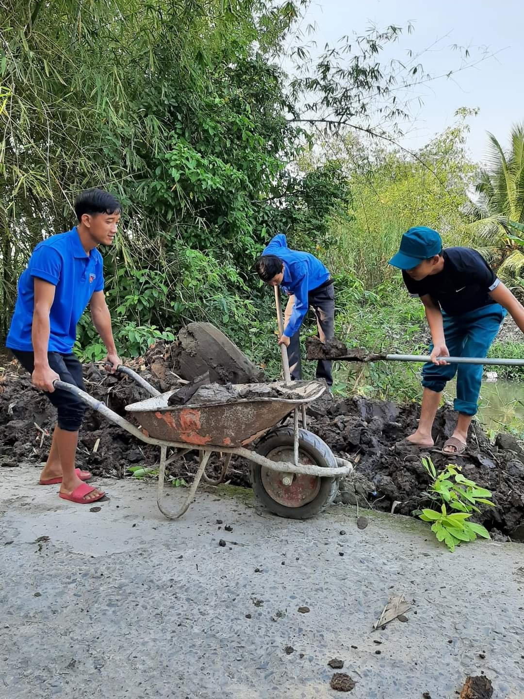 Đất Sen Hồng rực rỡ sắc xuân màu áo xanh tình nguyện ảnh 13