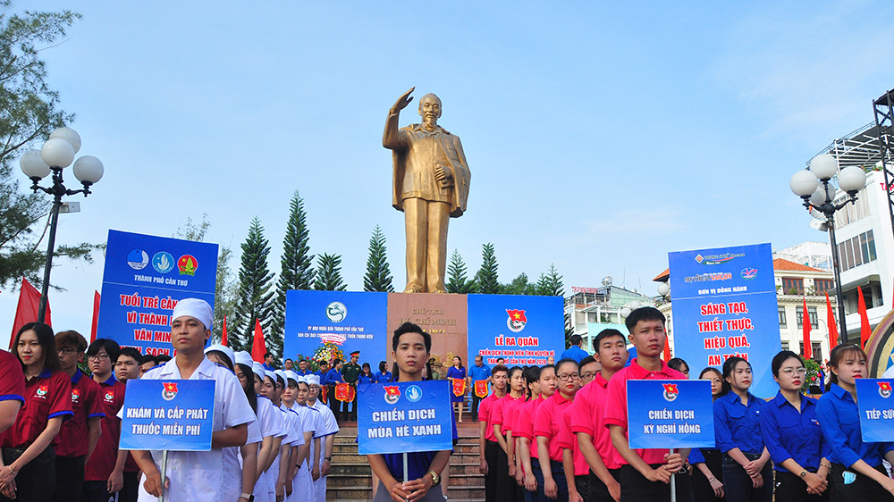 Cần Thơ ra quân chiến dịch tình nguyện hè 2020 ảnh 7