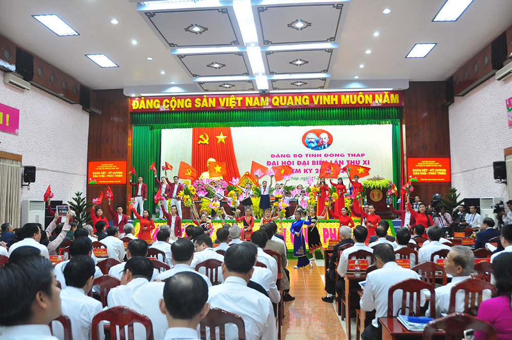 Trưởng Ban Tổ chức Trung ương chỉ đạo Đại hội Đảng bộ Đồng Tháp ảnh 6