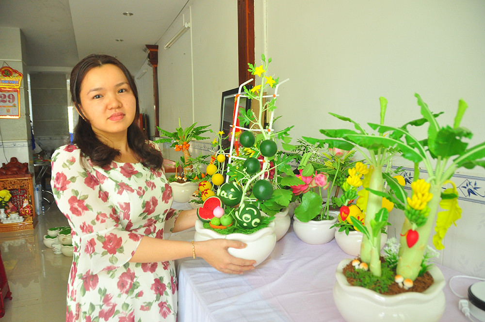 Tình yêu hoa từ... đất của nữ thạc sỹ 9X ở Cần Thơ ảnh 2