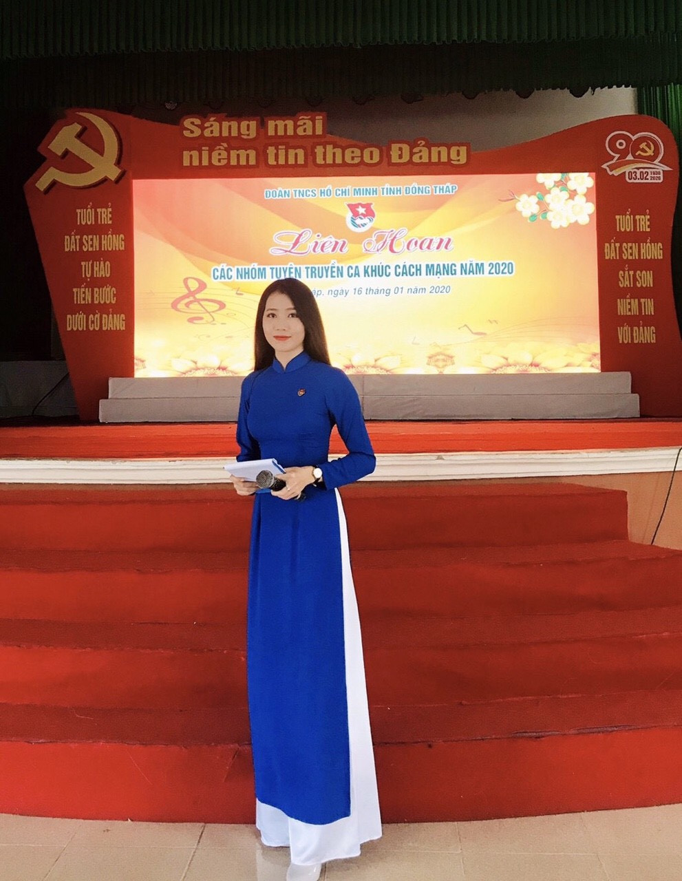 Vẻ đẹp dịu dàng của nữ sinh đất Sen Hồng ảnh 5