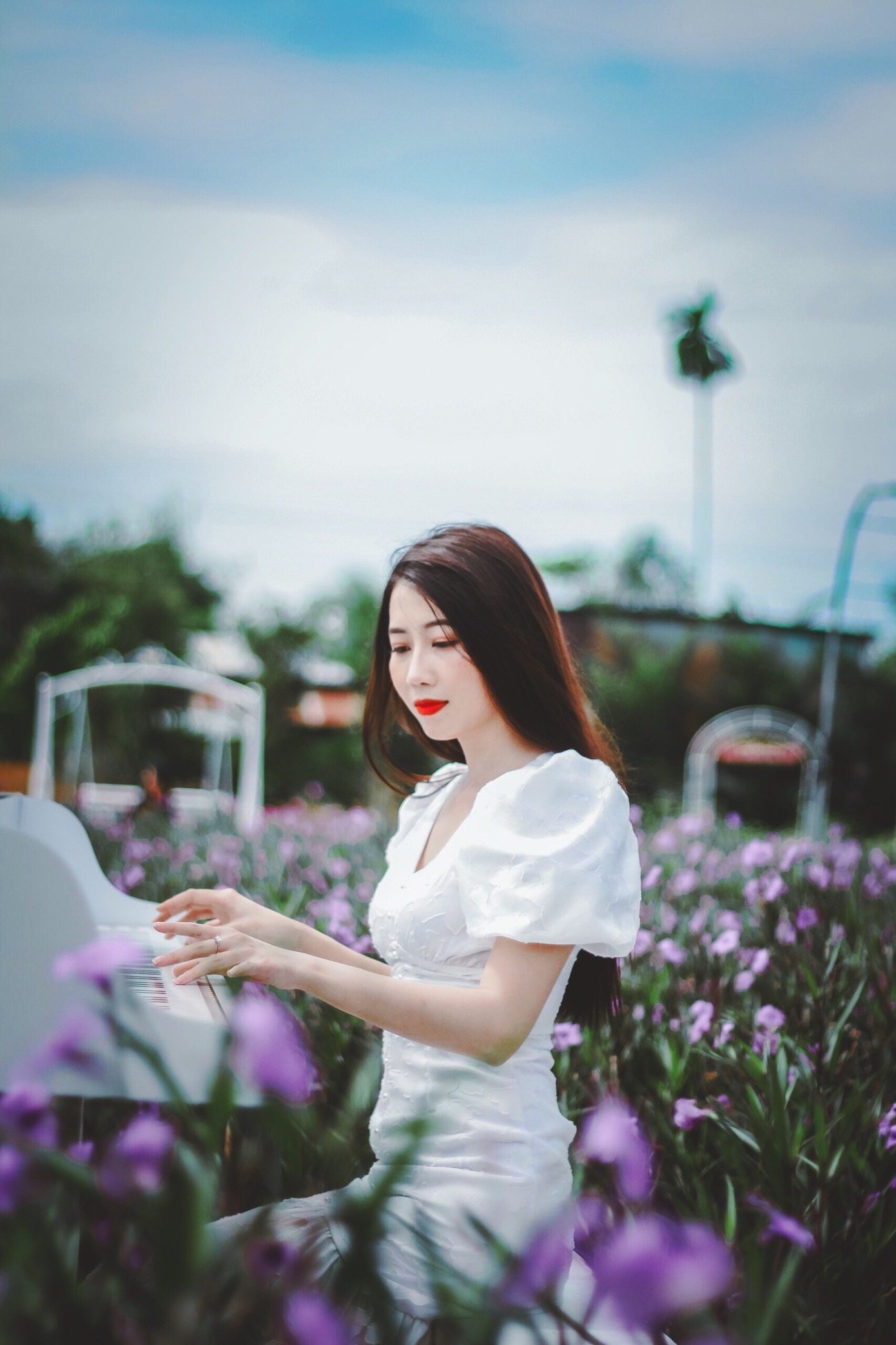 Vẻ đẹp dịu dàng của nữ sinh đất Sen Hồng ảnh 7