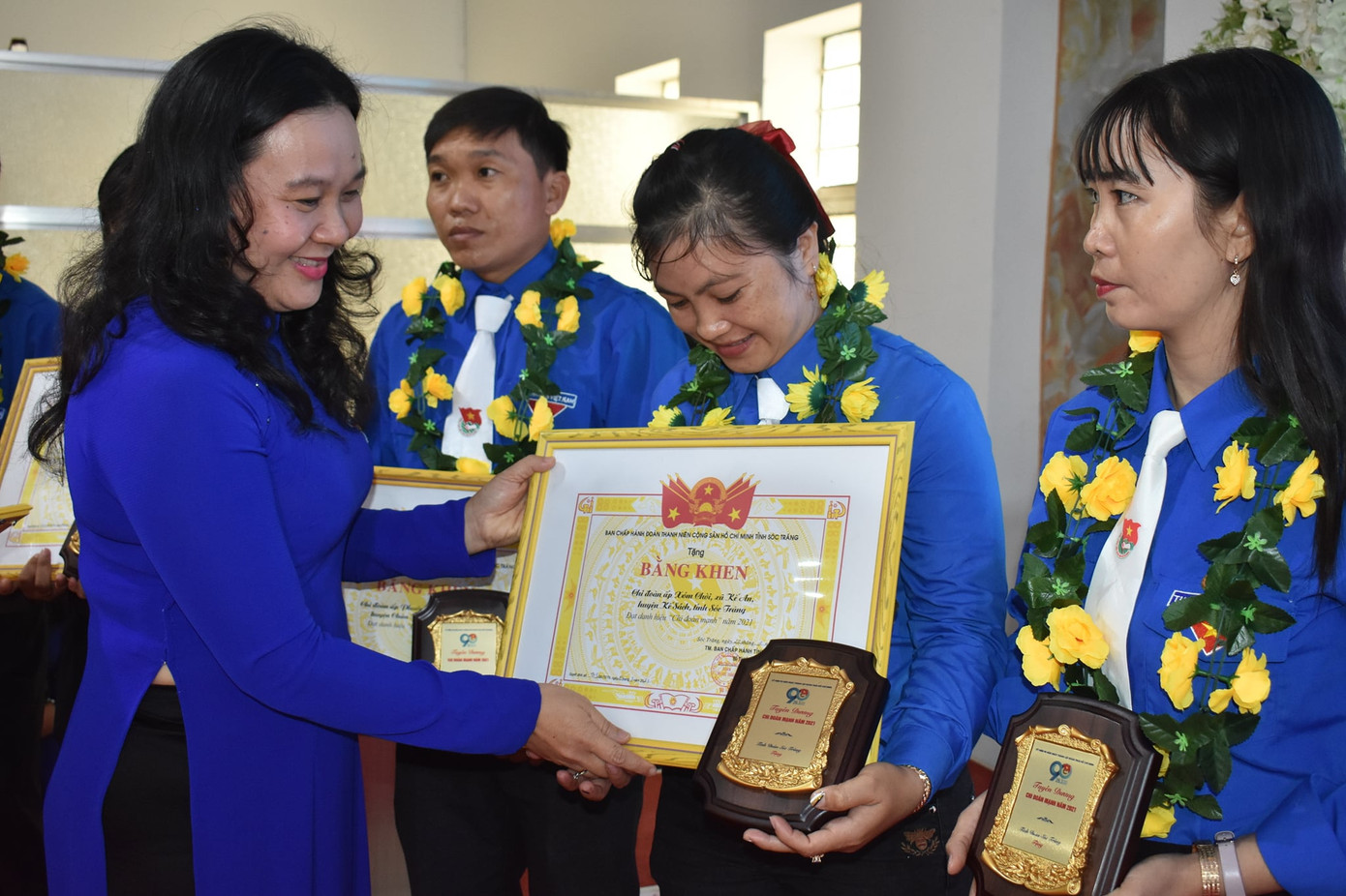 Tỉnh đoàn Nghệ An, Sóc Trăng, Hậu Giang kỷ niệm 90 năm ngày thành lập Đoàn ảnh 16