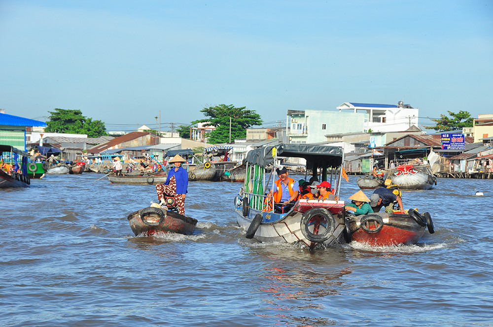 Chợ nổi Cái Răng nhộn nhịp sau giãn cách xã hội ảnh 19