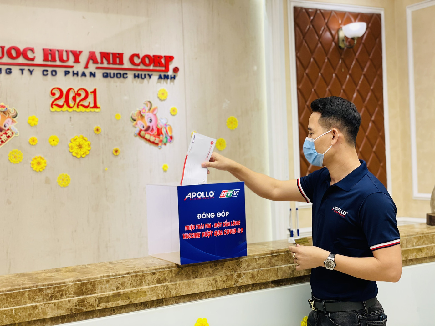 Apollo Silicone đóng góp 300 triệu cho quỹ Vaccine vượt qua COVID-19 ảnh 2