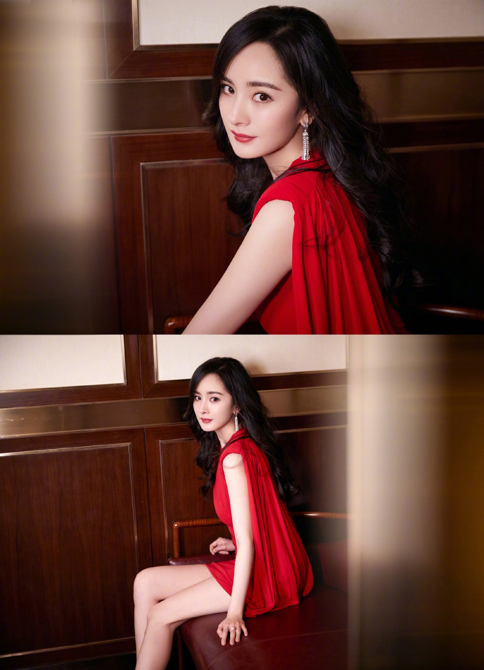 Dương Mịch gợi cảm hết nấc trong sắc đỏ, đôi chân dài miên man thành tâm điểm ảnh 5