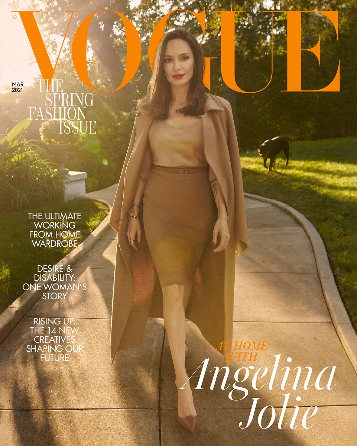 Angelina Jolie chia sẻ ảnh gia đình hiếm hoi trên Vogue Anh, trải lòng về việc làm mẹ ảnh 1