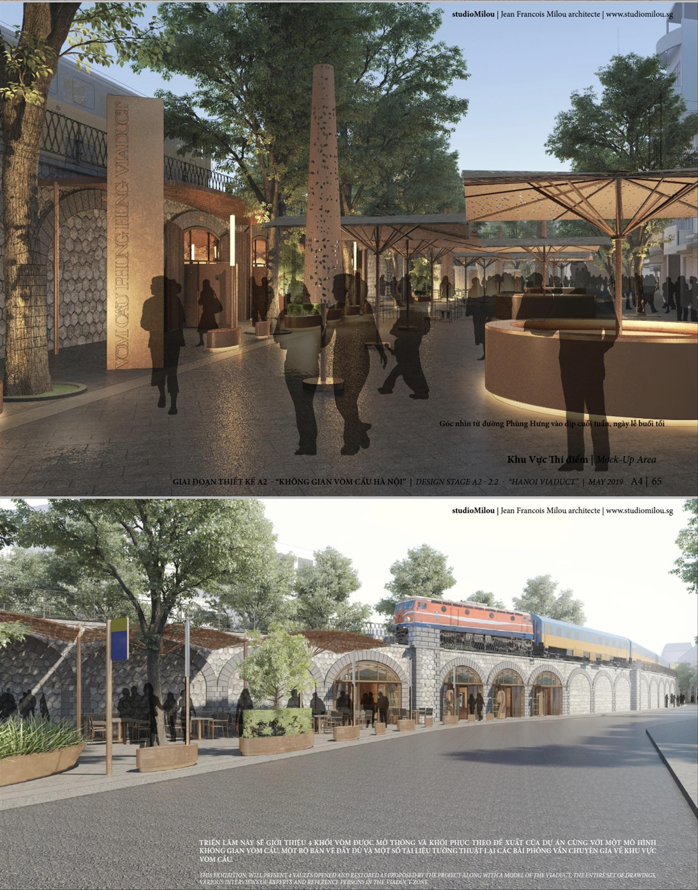 Mở tiếp 5 vòm cầu Phùng Hưng: Thêm phố đi bộ trong tương lai? ảnh 2