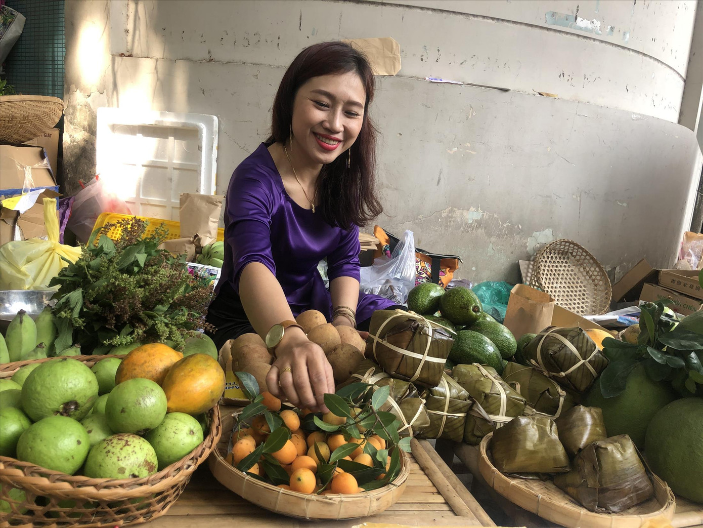 Chợ quê giữa lòng phố thị ảnh 1