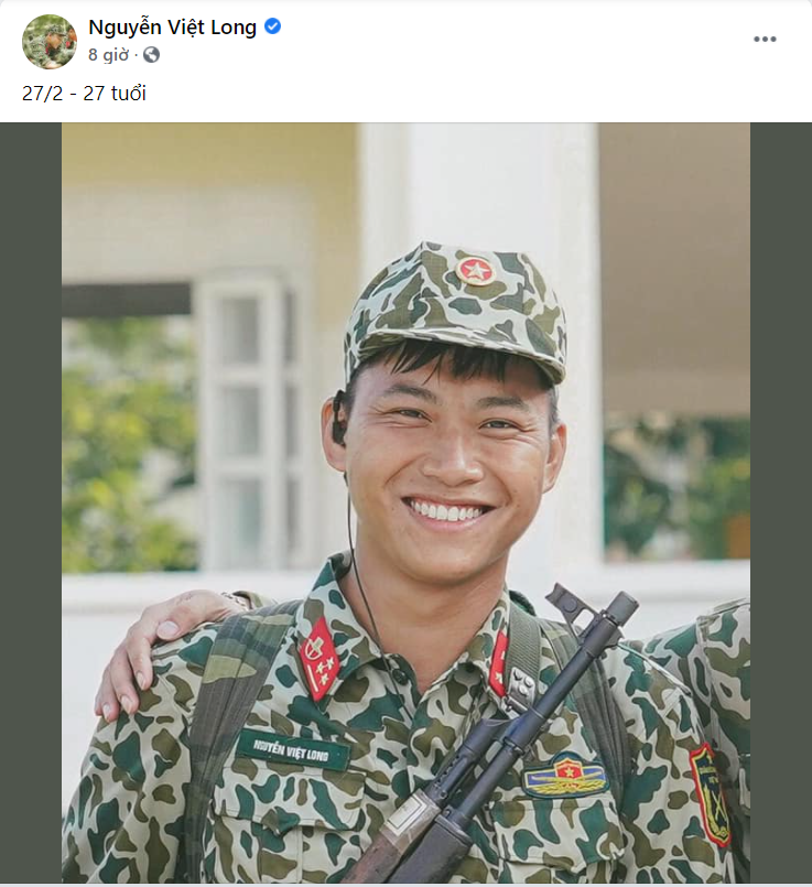 Hậu Hoàng tự “đẩy thuyền”, “chúc đồng chí có được tôi” trong ngày sinh nhật Mũi trưởng Long ảnh 1