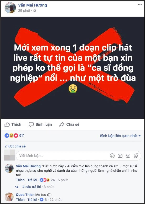 Nhận xét trước đó của giọng ca "Nếu Như Anh Đến" được khán giả nhận định là dành cho Chi Pu. Văn Mai Hương nhận mình hát không tốt bằng Hương Tràm, Chi Pu “ngồi không dính đạn“ ảnh 4