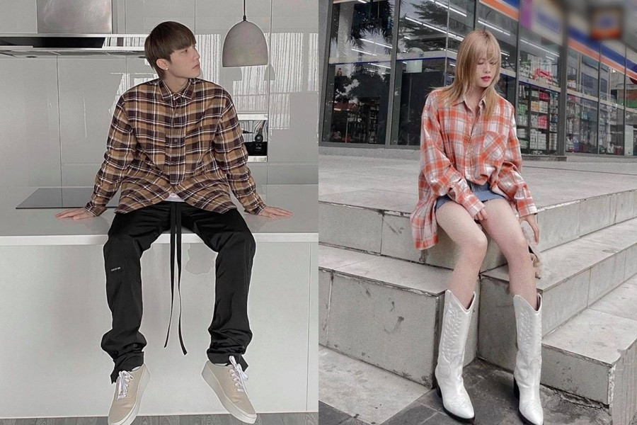 Sau tin đồn chia tay, Thiều Bảo Trâm vẫn giữ cách phối đồ và chỉnh ảnh giống Sơn Tùng ảnh 2