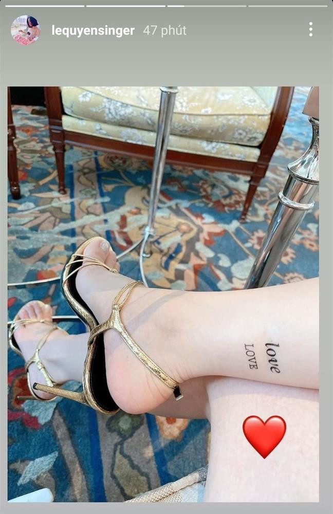 Sự thật đằng sau hình xăm mới thể hiện tình yêu của Lệ Quyên dành cho Lâm Bảo Châu ảnh 1