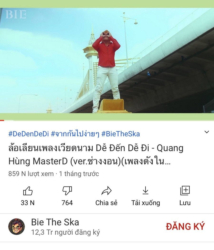 “Dễ Đến Dễ Đi” được nghệ sĩ hot Thái Lan làm MV cover, đạt Top 1 trending YouTube Thái ảnh 3