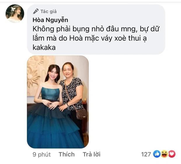 Khoảnh khắc hiếm hoi lộ bụng bầu của Hòa Minzy, “chính chủ” nhắc fan mới phát hiện ra ảnh 2