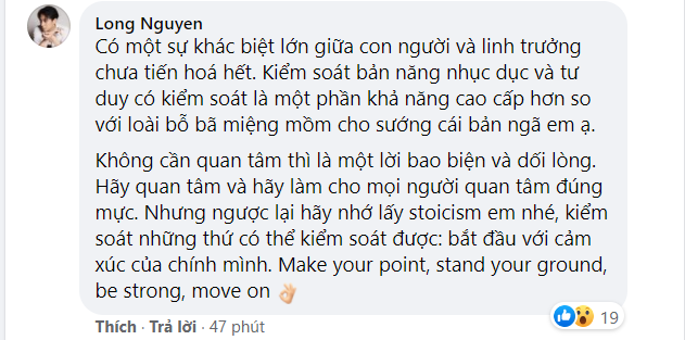 Sao Việt thở dài ngán ngẩm khi netizen bình luận “đổ dầu vào lửa” chuyện của Thái Trinh ảnh 4