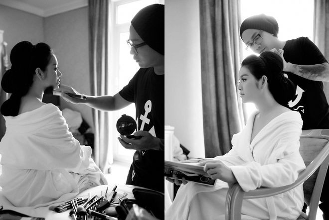 Lý Nhã Kỳ, Hoa hậu Thu Thảo đau xót khi nhớ lại kỷ niệm với “phù thủy trang điểm” Minh Lộc ảnh 1