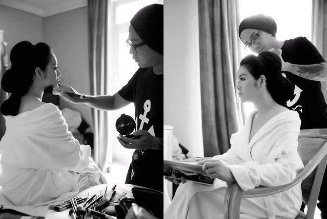 Lý Nhã Kỳ, Hoa hậu Thu Thảo đau xót khi nhớ lại kỷ niệm với “phù thủy trang điểm” Minh Lộc ảnh 1