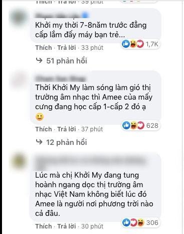 Anti-fan tiếp tục cố tình gây hấn gọi Khởi My là “ca sĩ hội chợ”, giọng hát bắt chước AMEE ảnh 3
