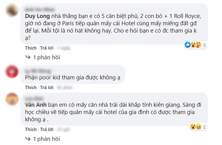 Rộ tin Việt Nam sắp có gameshow dành cho “rich kid”, cộng đồng mạng: Không dành cho mình! ảnh 3