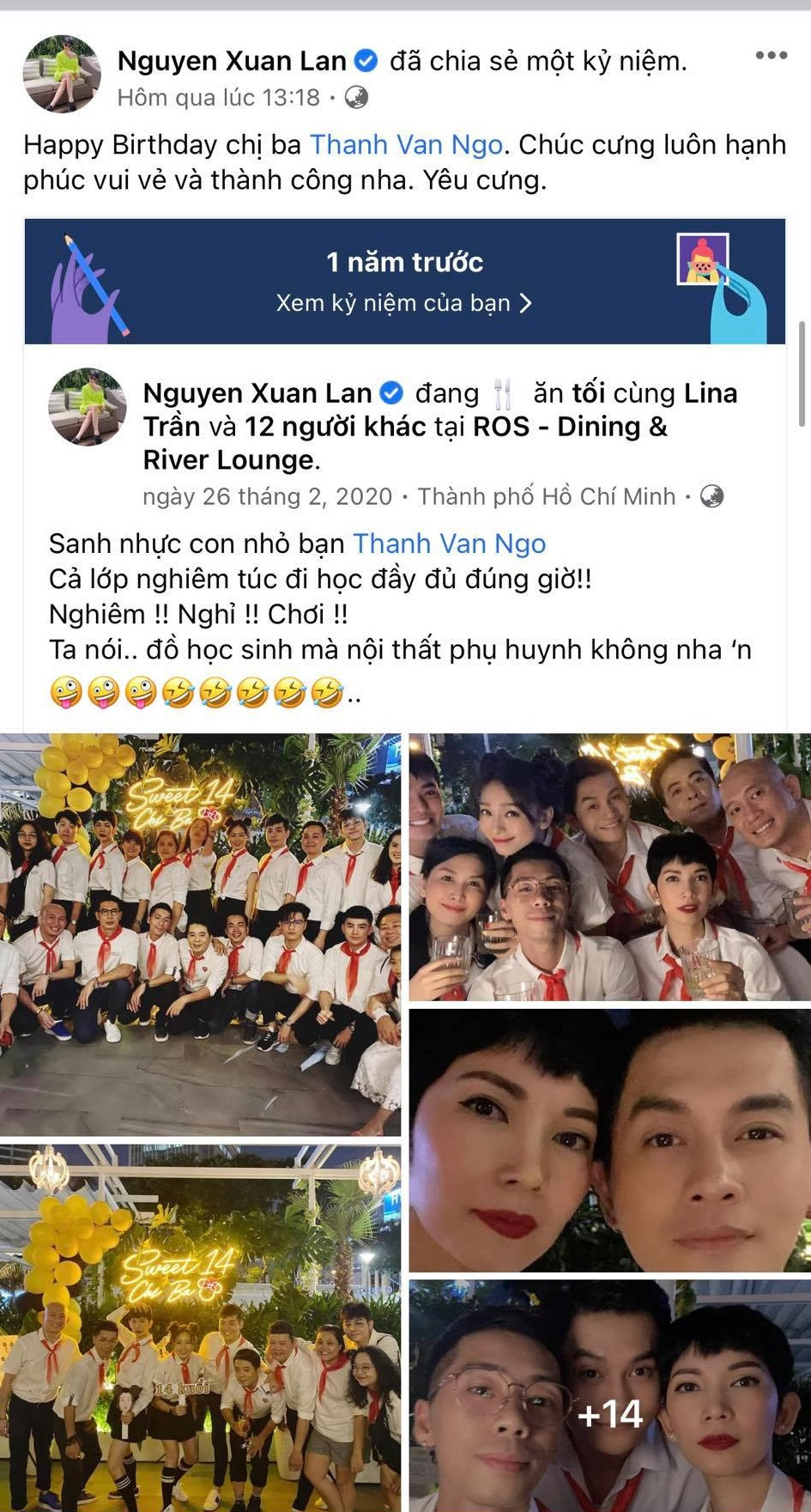 Sao Việt chúc mừng sinh nhật Ngô Thanh Vân, nhắc khéo đến bạn trai tin đồn: V-Biz sắp có đám cưới? ảnh 6