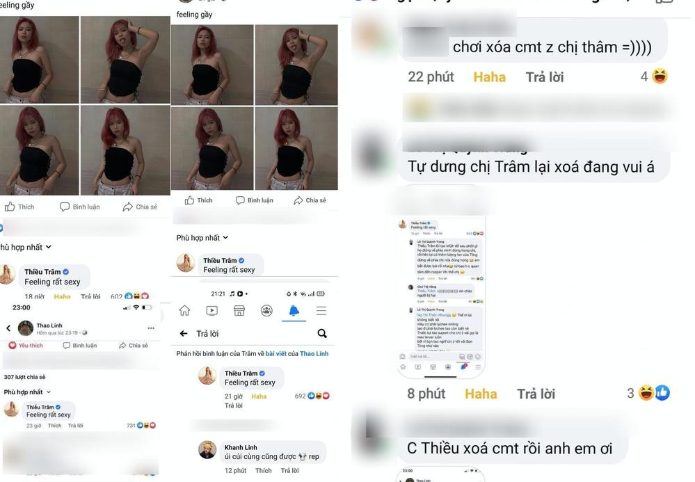 Tlinh phản ứng ra sao khi Thiều Bảo Trâm phải xóa bình luận vì bị anti-fan tấn công? ảnh 2