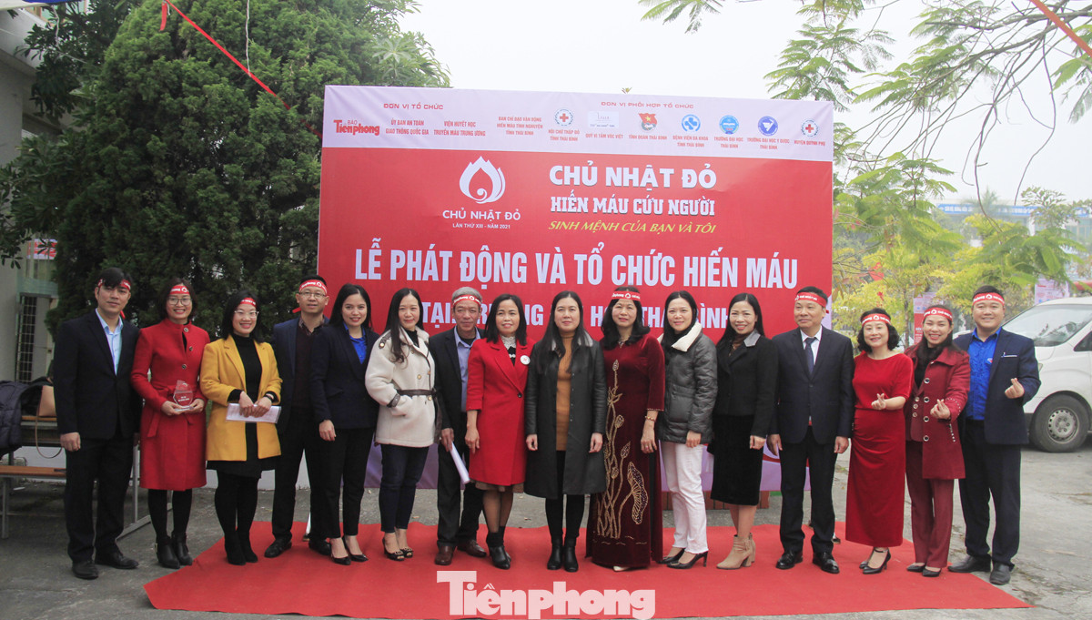 Khởi động chuỗi hiến máu Chủ nhật Đỏ ở Thái Bình ảnh 12
