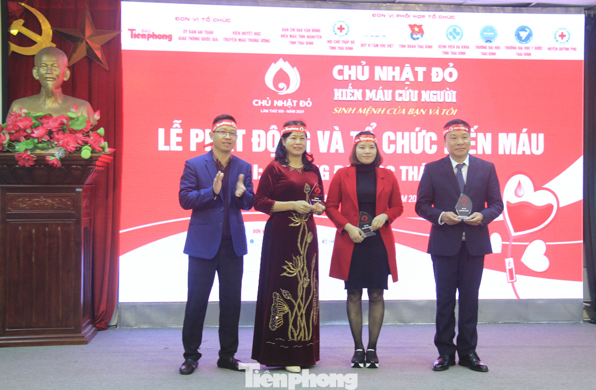Khởi động chuỗi hiến máu Chủ nhật Đỏ ở Thái Bình ảnh 3
