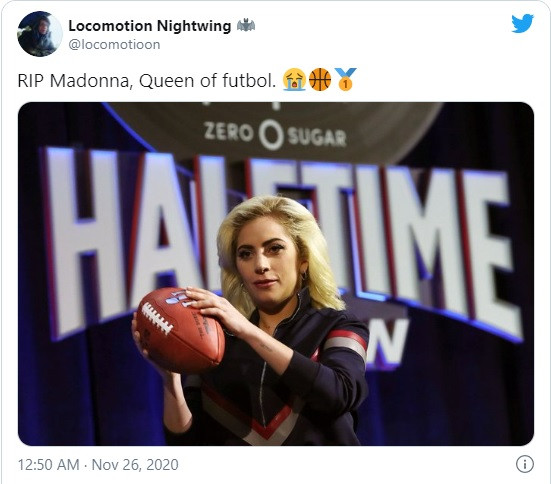 Huyền thoại Maradona qua đời, dân mạng lại tưởng nhớ Madonna và gọi là 'nữ hoàng bóng đá' ảnh 2