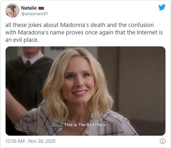 Huyền thoại Maradona qua đời, dân mạng lại tưởng nhớ Madonna và gọi là 'nữ hoàng bóng đá' ảnh 4