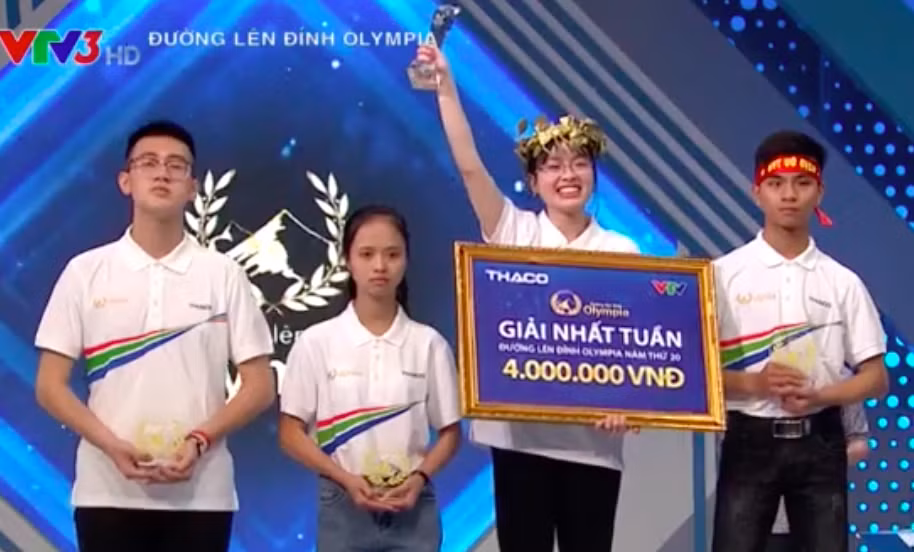 Hy hữu bốn tiếng chuông và một đáp án ở trận thi tuần Đường lên đỉnh Olympia ảnh 5