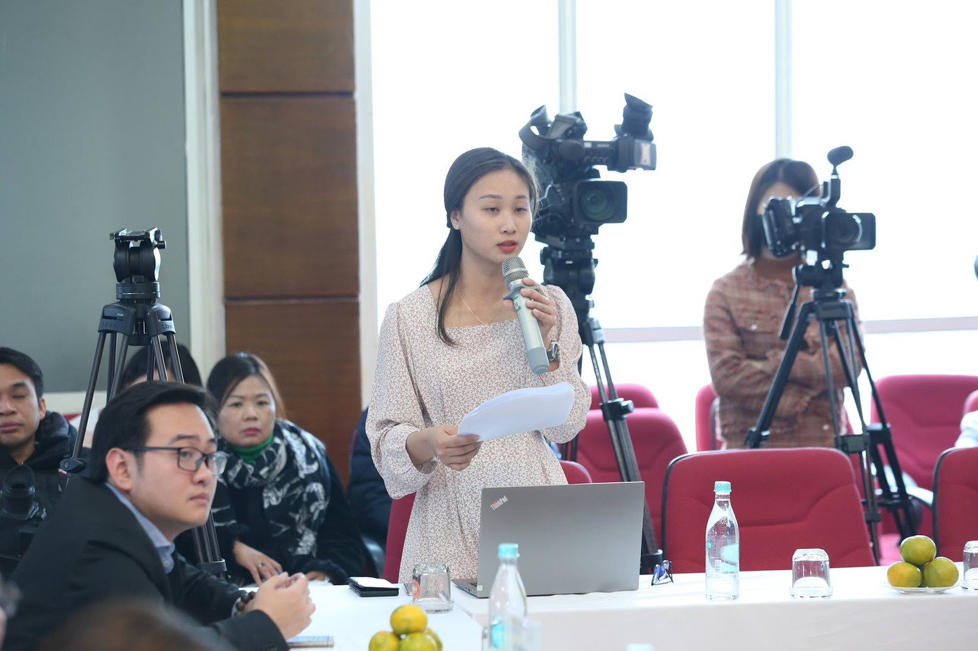 Toàn cảnh họp báo công bố 20 đề cử Giải thưởng Gương mặt trẻ Việt Nam 2019 ảnh 8