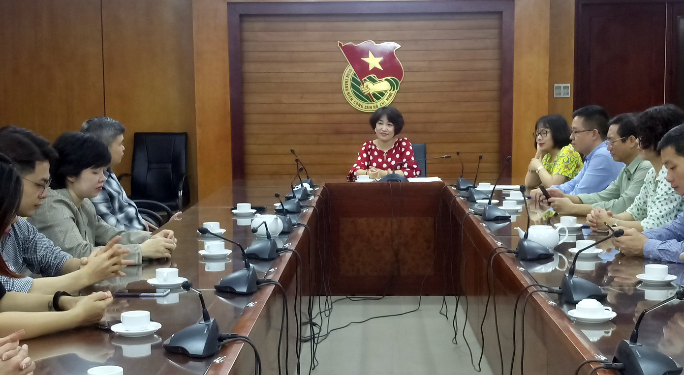 Công đoàn báo Tiền Phong tiếp nhận sinh hoạt của công đoàn viên báo Sinh viên VN ảnh 1