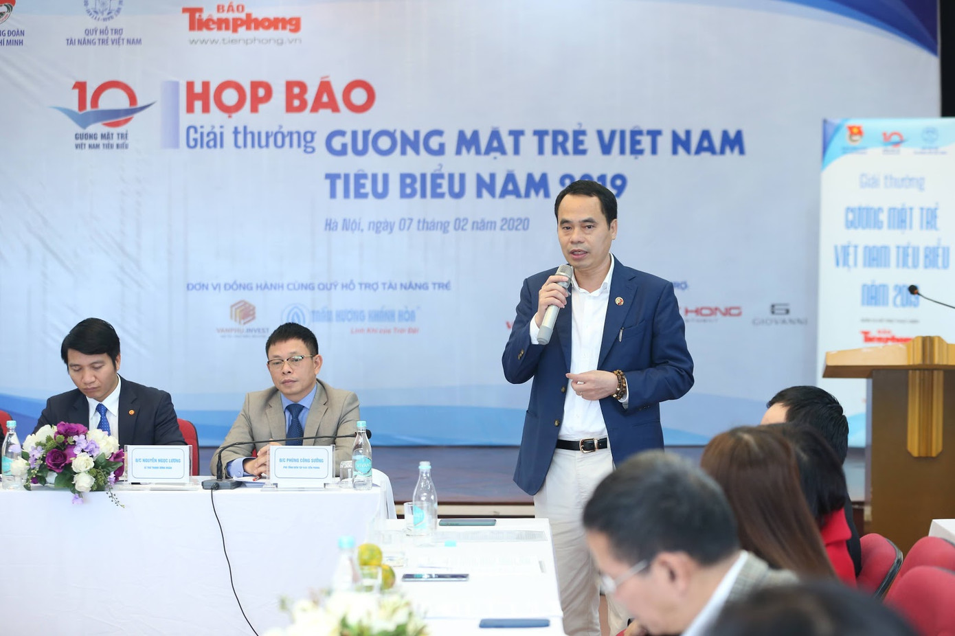 Toàn cảnh họp báo công bố 20 đề cử Giải thưởng Gương mặt trẻ Việt Nam 2019 ảnh 5