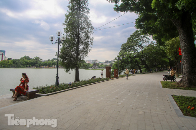 Diện mạo hồ Hoàn Kiếm sau 5 tháng chỉnh trang ảnh 5